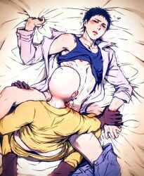 gay one-punch_man saitama skinny yaoi zombieman