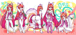 animal_genitalia anthro anus artemis_tsukino ball_bulge balls balls_in_panties balls_under_clothes bell blush bow_tie breast_grab breasts bulge choker clothed clothing crossdressing crotchless_panties crouching cuntboy cuntboy_with_female domestic_cat erection eyelashes felid feline felis female femboy fluffy fluffy_tail front_view full-package_futanari fur furry furry_only futa_with_cuntboy futa_with_female futa_with_male futanari girly hair hand_on_breast herm hermaphrodite hi_res humanoid_penis intersex legwear lingerie long_eyelashes long_hair long_tail male male_with_cuntboy male_with_male mammal masturbation multi_genitalia naughty_face nightgown nipples panties panties_down panty_bulge partially_clothed penile penile_masturbation penis penis_out pichigani pink_eyes pink_hair pink_nipples pink_nose pink_pussy pose presenting presenting_anus presenting_pussy pussy rattle rear_view sheath sissy spread_legs spreading standing stockings tongue tongue_out translucent translucent_clothing trap underwear white_fur