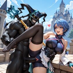 aqua (kingdom hearts) from kingdom hearts by silverknight395
