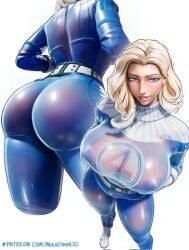 invisible woman from fantastic four by mikadawn