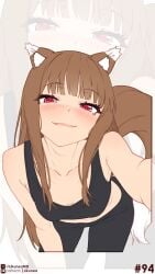 holo from spice and wolf by likunea