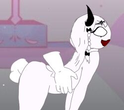 brother_and_sister doggy_style fnf fnf_mods incest mid_fight_masses rasazy_(dokki.doodlez) selever_(dokki.doodlez) white_hair