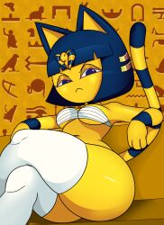 ankha from animal crossing by sonson-sensei