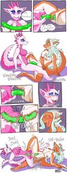 2girls absurd_res animal_genitalia borky-draws breasts dildo dragon female fur hi_res horn invalid_tag nipples orgasm pussy pussy_juice reptile scales scalie sex sex_toy speech_bubble superabsurd_res text tongue tribadism vaginal_penetration vera_ikaro_(character) yuri