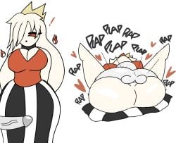 ! 2026 anon big_balls big_breasts big_penis crown flame ghyrer heart huge_ass ibispaintx impregnation mating_press mature_female motion_lines one_eye_covered plap self_upload sex size_difference smaller_male