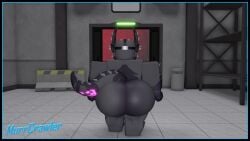 ass big_butt bioluminescence exhibitionism gay gootraxian human kaiju_paradise lizard male naked nightcrawler_(kaiju_paradise) nude raytraxian roblox roblox_game roblox_studio robloxian swaying_ass tagme tail video walking