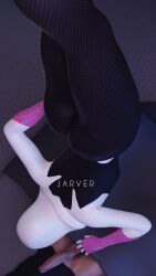 3d ass big_ass blender fortnite fortnite:_battle_royale gwen_stacy heroine jarver small_breasts spider-gwen spider-man_(series) suit thighs