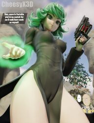 tatsumaki from fortnite by cheesyx3d