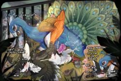 2025 3_fingers 3_toes 4_ears absurd_res ambiguous_gender animal_genitalia animal_penis animal_vulva anthro anthro_on_bottom anthro_on_feral anthro_penetrated anthro_raped audience avali avian avian_feet bars beak begging_for_mercy begging_to_stop belly big_belly big_dom_small_sub big_penis big_tail biped bird black_body black_claws black_feathers black_finger_claws black_fur black_hair black_sclera black_scutes black_toe_claws black_vulva blood blood_on_beak blood_on_talons blue_body blue_feathers blush blush_lines bodily_fluids breath brush bucket canine_genitalia canine_vulva caretaker cellphone claws cleaning_tool clothing colored complaining container crowd cum cum_in_vagina cum_inside cum_splatter cum_string cutaway dialogue digital_drawing_(artwork) digital_media_(artwork) digitigrade diti dominant duo_focus ejaculation electronics emanata english_text erection excessive_cum excessive_genital_fluids eye_roll feathered_wings feathers feet female female_penetrated feral feral_on_top feral_penetrating feral_penetrating_anthro feral_rape finger_claws fingers flexible food forced forked_tongue from_behind_position fur fyr_(fenrir784) galliform genital_fluids genitals glistening glistening_body glistening_feathers grass group hair hat head_bite headgear headwear heart_eyes heart_symbol heavy_thrusting hi_res inflation interspecies keshunya knot knotted_penis knotted_tapering_penis language_barrier larger_feral larger_male larger_rape laugh long_neck looking_at_sex looking_down looking_down_at_partner looking_pleasured lying male male/female male_penetrating male_penetrating_female maleherm_(lore) motion_lines mounting multi_ear multicolored_body nature nature_background nude on_bottom on_ground on_rock on_side on_top one_leg_up open_mouth orange_body orange_feathers orgasm orgasm_face panting pawpads paws peacock_feather peafowl penetration penguin penile penile_penetration penis phasianid phone pink_pawpads pink_tongue pinned pinned_by_foot pinned_head pinned_to_ground plant plap plap_(sound) plump_labia precum precum_on_penis public public_sex purple_eyes purple_penis quadruped raised_leg rape recording rock russian_text sakanz scratches scuted_arms scuted_legs scutes sequence servicing_from_below sex shaded shrub size_difference slap smaller_anthro smaller_female smaller_penetrated smaller_raped smartphone sparkles splits spread_legs spreading staff staff_member standing stepped_on sweat sweatdrop tail tail_feathers talons tapering_penis tears teeth text thrusting toes tongue tongue_out toothed_beak translated tuft unprofessional_behavior vaginal_penetration vertical_splits vivarium voyeur vulva wearing_hat white_body white_feathers white_fur winged_arms wings work worker working yellow_eyes zoo_(facility) zoophilia