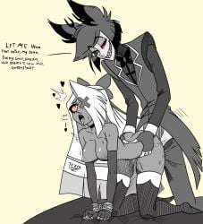 alastor (hazbin hotel) from hazbin hotel by tezcatolipoca