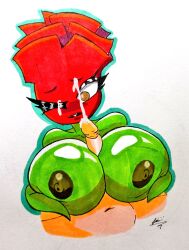 rose (pvz) from plants vs zombies by rob-art06