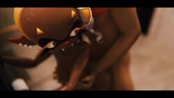 ass bathroom blowjob blue_fingers blue_toes breasts dark_skin fangs fellatio frye_(splatoon) glowing_fingers glowing_toes grabbing_breasts hanging_breasts human human_male human_on_humanoid humanoid inkling long_ears longer_than_10_seconds longer_than_2_minutes longer_than_30_seconds longer_than_one_minute nastytentaclee pussy sex sound splatoon splatoon_(series) sweat swinging_breasts tagme tentacle_hair thigh_jiggle thighs video