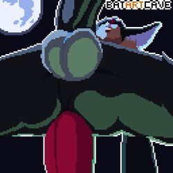 1:1 anal anal_sex animated anthro anthro_penetrated balls bat batartcave chiropteran close-up cum cum_while_penetrated disembodied_penis ejaculation glans green_balls green_penis grey_glans hands-free leaning leaning_back male_only male_penetrated mammal moon neck_tuft nude orgasm penetration penis red_eyes red_penis sev_(pelao0o) solo_focus tuft yaoi