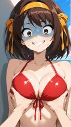 suzumiya haruhi from suzumiya haruhi no yuuutsu by hackgets