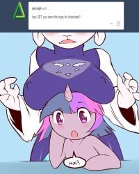 boss monster (undertale) from friendship is magic by cold-blooded-twilight