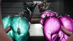 2boys 2girls anal anal_sex animated ass babymoonart big_ass breasts cum cum_in_ass cum_inside cumshot doggy_style doggy_style_position ember_(warframe) ember_heirloom_(warframe) foursome large_breasts male/female male_penetrating male_penetrating_female tagme valkyr_(warframe) valkyr_heirloom_(warframe) video warframe