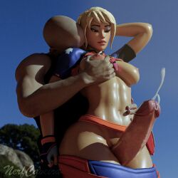 1boy 1boy1girl 1female 1girl1boy 1girls 3d areola areolae arm_up blonde_female blonde_hair blonde_hair_female breast_grab breast_out breasts clothes_down cock cum cumming curvaceous curvy curvy_female curvy_figure epic_games exposed_breasts female female_focus fingerless_gloves fortnite fortnite:_battle_royale hand_behind_head holding_breast kissing_neck light-skinned_female light_skin long_penis looking_at_penis looking_down male male/female nerfcaveira nipples outdoors outside penis ponytail sex shaved_crotch shaved_pussy shirt_up shorts_down squeezing_breast standing thick_thighs thigh_sex thighs tide_strider_(fortnite) whistle_(object) whistle_around_neck