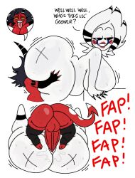 five_nights_at_freddy's fredina's_nightclub helluva_boss hyper_ass hyper_breasts marie_(cally3d) millie_(helluva_boss) tagme theslashfive