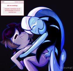 black sapphire cookie from cookie run by sloumpl