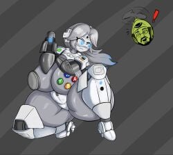 1other 3ds ass_visible_through_thighs console_girls curvy gigantic_ass gigantic_breasts goddess_of_victory:_nikke holding_firearm hyper nikke's_shooting_pose_(meme) shooting slugshroom thick_thighs voluptuous wide_hips