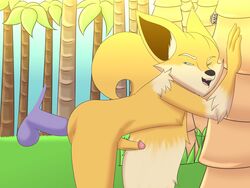 4:3 anal animated anthro canid canine damian5320 faceless_male fennec fox furry hi_res humanoid_penis loop male mammal paladins penis pip_(paladins) sex tagme yaoi