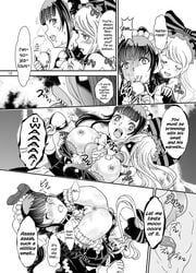 chapter_3 clothing comic english_text lupusregina_beta maid maid_outfit maid_uniform narberal_gamma overlord_(maruyama) page_12 right_to_left rurukichi shalltear_bloodfallen yuri