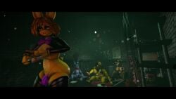 bonnie (fnaf) from five nights at freddy's by coolestanon