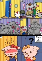 ! ? bed bedroom canon_couple cat_boy cat_ears cat_girl cat_tail catgirl clothed clothing confused couple couple_(romantic) couple_love couple_sex cute doggy_style duo enigi09 feline female genitals george_white glasses heart hello_kitty hello_kitty_(character) hello_kitty_(series) large_ass large_breasts large_butt large_thighs larger_penetrated looking_at_each_other looking_at_partner looking_back love love_making male male/female married married_couple mary_white mating_press mimmy_white mom_and_dad penetration photo photography pleasure pleasure_face pussy pussy_juice room sanrio sex sweat sweaty_body tongue tongue_out