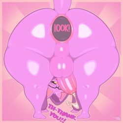 1:1 2025 all_fours anal_orgasm anthro artist_name ass ass_up backsack balls big_balls big_butt big_penis black_eyes bodily_fluids border bottomless bottomless_anthro bottomless_male celebration clothed clothing color_coded_text colored cum cum_while_penetrated cumshot cute_fangs dated digital_drawing_(artwork) digital_media_(artwork) domestic_cat ejaculation english_text erection eyewear fangs feet felid feline felis femboy foreskin frumples frumples_(character) fur genital_fluids genital_raphe genitals glans glasses glistening glistening_balls glistening_bodily_fluids glistening_body glistening_butt glistening_cum glistening_eyes glistening_genital_fluids glistening_genitalia glistening_glans glistening_hair glistening_legs glistening_penis glistening_perineum glistening_skin glistening_thighs hair hands-free hi_res hoodie huge_butt huge_thighs humanoid_feet humanoid_genitalia humanoid_hands humanoid_penis light lighting looking_at_viewer male mammal mostly_nude narrowed_eyes nude number open_mouth open_smile orgasm orgasm_face partially_retracted_foreskin penetration penis perineum pink_background pink_balls pink_body pink_fur pink_glans pink_hair pink_penis pink_perineum pink_tail plantigrade pose presenting presenting_balls presenting_hindquarters pupils purple_clothing purple_hoodie purple_text purple_topwear raphe_(anatomy) rear_view scrotal_raphe shaded signature simple_background slit_pupils smile tail tan_border teeth text thank_you thanking thick_penis thick_thighs topwear upside-down wide_hips writing_on_buttplug yellow_sclera