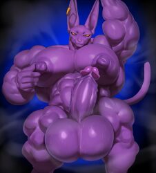 beerus from dragon ball by justmegabenewell