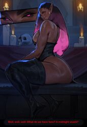1girls ass_bigger_than_head big_ass big_breasts big_thighs breasts brown-skinned_female brown_body brown_skin bust busty castlevania castlevania_(netflix) castlevania_nocturne chest curvaceous curvy curvy_figure dark-skinned_female dark_skin digital_media_(artwork) drolta_tzuentes female hips hourglass_figure huge_ass huge_breasts huge_thighs humanoid large_ass large_breasts large_thighs legs magicmoonsarts mature mature_female night_creature slim_waist thick thick_hips thick_legs thick_thighs thighs thighs_bigger_than_head vampire vampire_girl vampiress voluptuous waist wide_hips wide_thighs