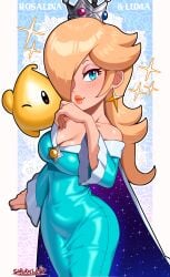 luma from mario (series) by sarukaiwolf