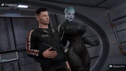 1boy 1boy1girl 1girls 3d alien alien_humanoid asari big_ass big_breasts big_thighs bioware blue-skinned_female blue_body blue_skin breasts bust busty chest commander_shepard curvaceous curvy curvy_figure electronic_arts eskandart female hips hourglass_figure huge_ass huge_breasts humanoid john_shepard large_ass large_breasts male male/female maleshep mass_effect mature mature_female morinth slim_waist straight thick thick_hips thick_legs thick_thighs thighs voluptuous waist wide_hips