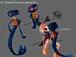 finn (dandy's world) from dandy's world by shrimpuccino