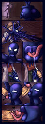 1boy 1futa ass breasts brown_hair female futanari genderswap_(mtf) high_resolution huge_ass huge_cock intersex large_breasts male_on_futa marvel marvel_comics nikoh nipples open_mouth penis rule_63 she-venom short_hair smooth_skin solo spider-man spider-man_(series) symbiote tongue tongue_out veins veiny_penis very_high_resolution