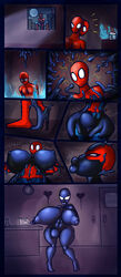 1futa ass breasts female futa_only futanari genderswap_(mtf) high_resolution huge_ass intersex large_breasts marvel marvel_comics nikoh rule_63 smooth_skin solo spider-man spider-man_(series) superhero superheroine symbiote very_high_resolution