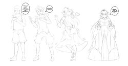 1boy 1girls archetype_earth arcueid_brunestud ass bare_shoulders breast_expansion breasts cleavage dress english_text fate fate/grand_order fate_(series) female gender_transformation genderswap_(mtf) grabbing_own_breast groping_breasts kaiza-tg long_hair male rule_63 smile tf transformation transformation_sequence tsukihime very_long_hair