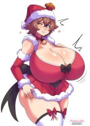 huge_breasts muffin_mythos pinkkoffin tagme xmas