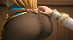 2girls 3d_animation ai_generated animated ass ass_worship bare_ass blonde_hair clothing gemini grok hyrule_warriors hyrule_warriors_definitive_edition kissing_ass lace_panties lana_(the_legend_of_zelda) light_blue_hair long_hair mp4 nintendo panties pants_down ponytail princess_zelda sound tagme the_legend_of_zelda the_legend_of_zelda:_breath_of_the_wild thick_ass video white_panties yuri zelda_(breath_of_the_wild)