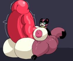 antiheroine artist_request cartoon cartoon_network cartoony furaffinity furaffinity_link futanari gasgasgas. intersex mao_mao:_heroes_of_pure_heart raccoon_tail racoon racoon_ears racoon_girl sex sexy tanya_keys villain villainess