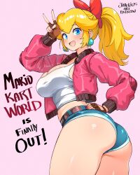 princess peach from mario (series) by jarckius