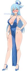 aqua (konosuba) from kono subarashii sekai ni shukufuku wo! by frixtied