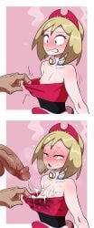 1boy 1boy1girl 1girls after_blowjob after_deepthroat after_fellatio after_oral after_orgasm after_sex arched_eyebrows assisted_exposure bare_chest big_penis bigger_male blonde_female blonde_hair blonde_hair_female blue_eyes blush blush_lines bodily_fluids breasts cock confused confusion crown cum cum_drunk cum_in_clothes cum_in_topwear cum_on_body cum_on_breasts cum_on_chest cum_on_clothes cum_on_shirt cum_on_upper_body cum_under_clothes cum_wearing dick drool drool_on_face drool_string drooling_cum duo exhausted eyes_half_open eyes_rolling_back female female/male female_focus flat flat_chest flat_chested forced forced_exposure game_freak gritted_teeth head_out_of_frame heart-shaped_pupils hearts_around_head human imminent_fellatio imminent_oral imminent_rape imminent_sex irida_(pokemon) lech_lewds light-skinned light-skinned_female light_skin light_skinned_female looking_pleasured looking_tired looking_up male male/female nintendo open_mouth penis pink_background pink_clothes pink_clothing pink_nipples pokemon pokemon_legends:_arceus pubes pubic_hair pubic_hair_in_mouth pubic_hair_on_face pull_out pull_out_before_ejaculation scared shirt_lift shirt_open shirt_pull shocked short_blonde_hair short_hair short_hair_female small_breasts solo_focus steam steamy_breath straight straight_sex stray_pubic_hair tired unseen_male_face wearing_cum wet_clothes wet_clothing wet_shirt white_frame
