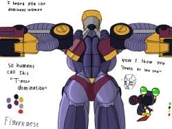 1boy 1boy1girl 1girl1boy 1girls ass back_view beast_machines big_ass big_breasts big_butt bigger_female black_body colors decepticon dominant dominant_female female figurkaest green_eyes heart male mask masked masked_female multicolored_body muscles muscular muscular_arms muscular_back muscular_female muscular_legs muscular_thighs nude_female obsidian_(transformers) panties purple_body robot robot_boy robot_girl robot_humanoid size_difference small_sub_big_dom smaller_male strika submissive submissive_male t-pose text transformers white_background