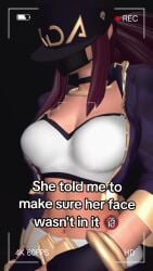 9:16 akali closed_eyes clothed clothed_sex condom condom_on_penis covering covering_face covering_pussy covering_self eyes_covered hat k/da_akali k/da_series league_of_legends looking_away looking_down mask penis_in_pussy prostitution shorter_than_10_seconds shy sound tagme vertical_video video