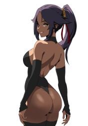 ass black_suit bleach shihouin_yoruichi