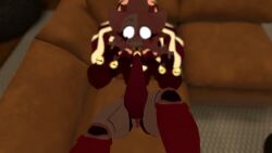 bottomless daycare_attendant_(fnaf) fnaf horny tentacle tentacle_penis vrchat