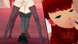 1futa 1girls 3d ahe_gao animated ass cum cum_in_pussy futa_on_female futanari gritted_teeth haru_okumura heels kasumi_yoshizawa koikatsu leggings no_sound persona persona_5 prince_of_magma tagme video