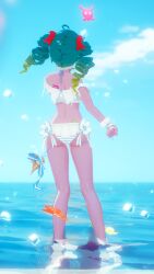 beach bikini cell_shading tower_of_fantasy video_games