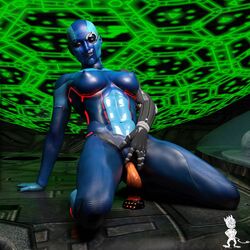 1girls 3d alien alien_girl background bald black_nails blue_body breasts chup@cabra cybernetic_arm cybernetic_limb cybernetics cyborg dildo eyes female female_only front_view guardians_of_the_galaxy happy humanoid kneeling leaning leaning_back marvel masturbation medium_breasts nail_polish nebula_(marvel) nipples nude_female nudity on_floor open_eyes red_eyes science_fiction sex_toy shiny_skin smile solo